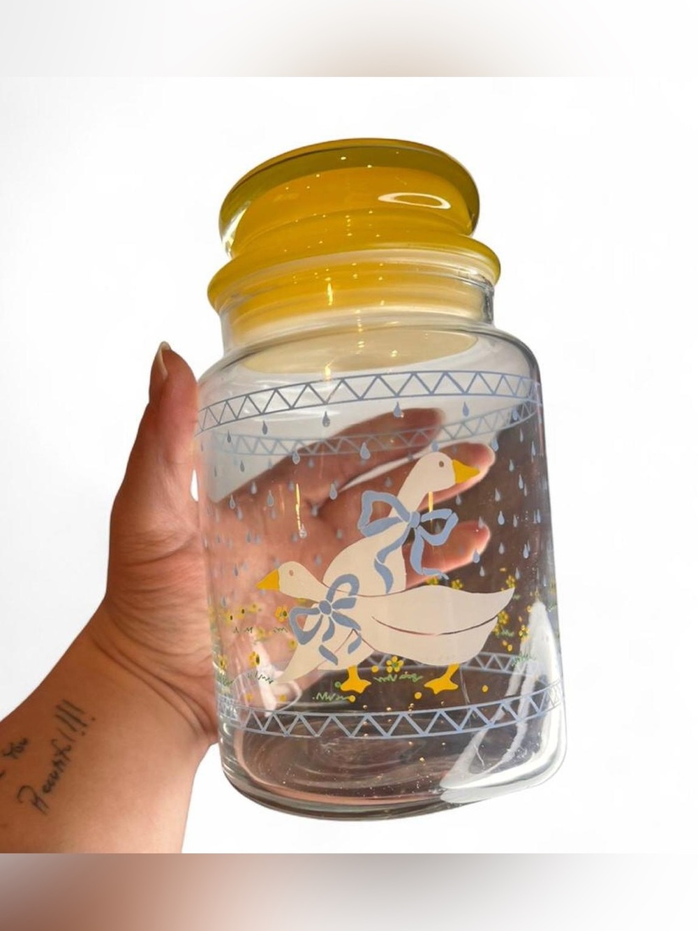 Country Goose Canister